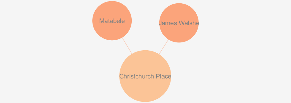 Christchurch Place Network Graph